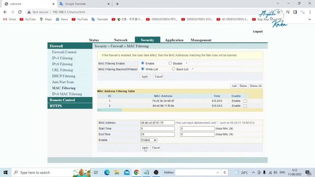cara filter mac address di fiberhome hg6243c смотреть онлайн