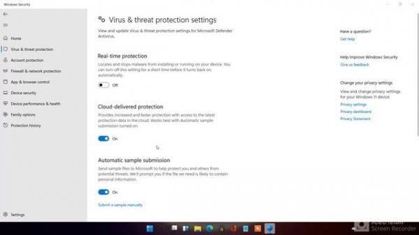 how to disable windows defender in windows 11
