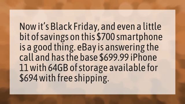 How much is the iPhone 11 on Black Friday? смотреть онлайн
