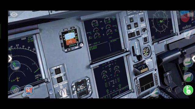 Airbus A330-300 X Plane Mobile. From Cold And Dark To Takeoff And Climbe 🛫