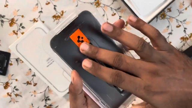 Unboxing of iPhone 13 pro max Graphite 128 Gb || Spigen screen guard || Apple magsafe clear case смотреть онлайн
