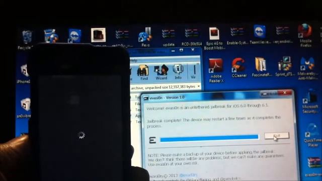 IOS 6 UNTETHERED JAILBREAK HOW TO VIDEO WITH EVASI0N смотреть онлайн