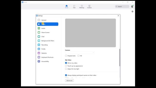 How to Automatically Hide Persons Who Do Not Have a Camera on Zoom Tutorial смотреть онлайн