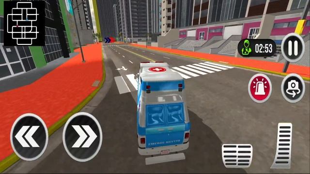 Police Ambulance Van Driving - 911 Rescue Emergency Simulator - Android IOS GamePlay #9 смотреть онлайн