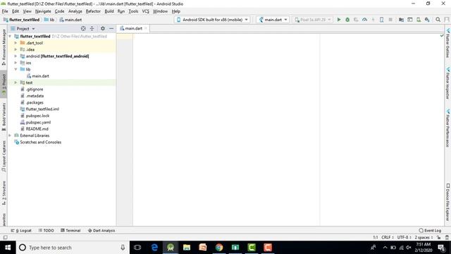 #1.2 Flutter Text input Widget |FlutterTextField Example |Flutter Tutorial for Beginners -codeplayo смотреть онлайн