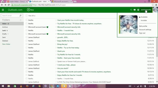 Windows Live Change Password - MSN Hotmail Password Change смотреть онлайн
