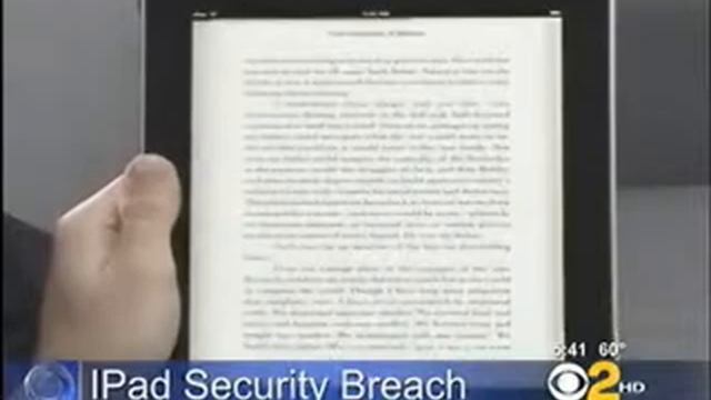 Goatse Security: CBS reporting on the AT&T, Apple iPad privacy "breach" #12 смотреть онлайн