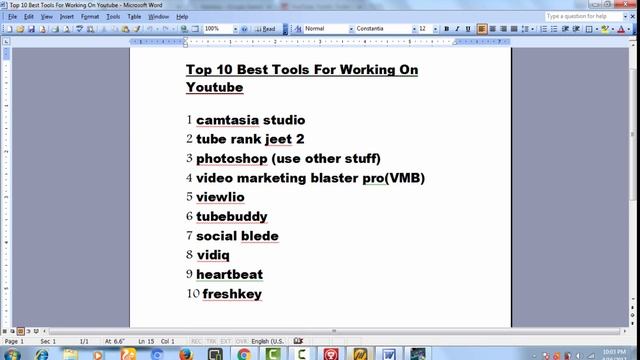 Top 10 Best Tools For Working On Youtube Hindi/Urdu Tutorial смотреть онлайн