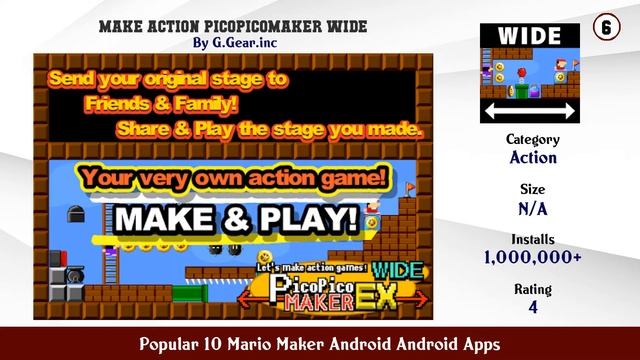 Popular 10 Mario Maker Android Android Apps смотреть онлайн