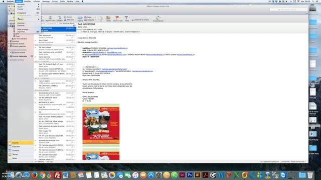 Importer/exporter Microsoft Outlook Mac смотреть онлайн