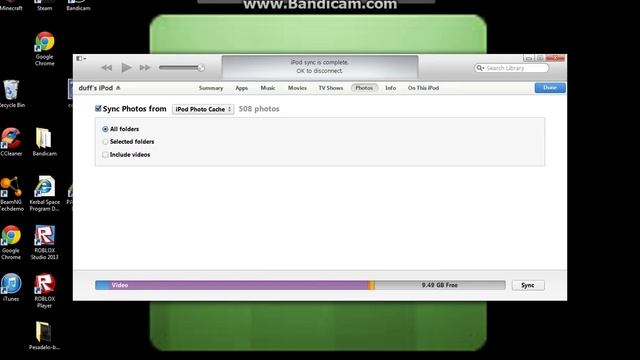 How to put Photo's from your computer to your IPOD, EASY! смотреть онлайн