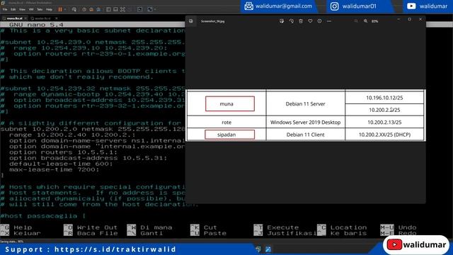 LKS ITNSA 2023 | Configure DHCP Server on Karimata Network (muna.lks.id) on Debian 11 смотреть онлайн