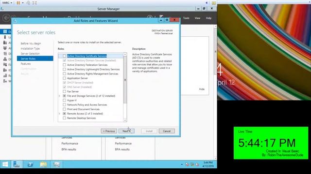 Domain Controller DHCP Nat Setup part 2 смотреть онлайн