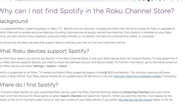Why you can't find Spotify in the Roku Channel Store? смотреть онлайн