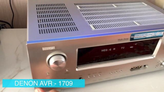 DENON AVR - 1709 7.1 Channel смотреть онлайн