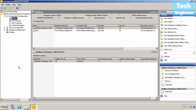 Mount / Unmount Exchange Mailbox from Exchange Server 2010 смотреть онлайн