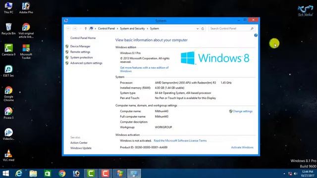 windows 8/8.1 & Windows 10 Activation Useing microsoft toolkit смотреть онлайн