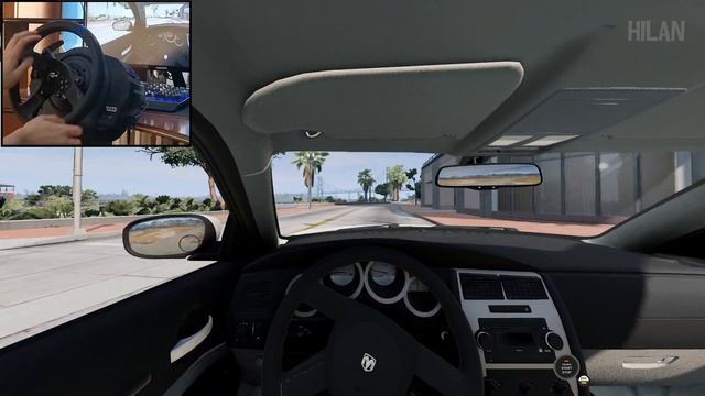 BeamNG Drive - Dodge Magnum [Steering wheel gameplay] смотреть онлайн