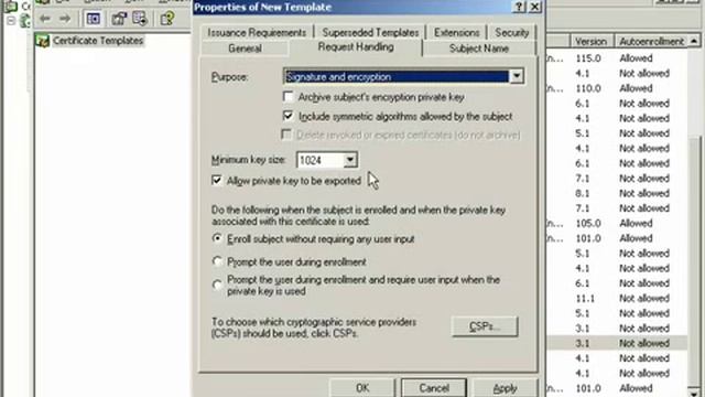 26 Certificate Autoenrollment wmv смотреть онлайн