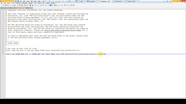 Snort detect nmap scan. смотреть онлайн