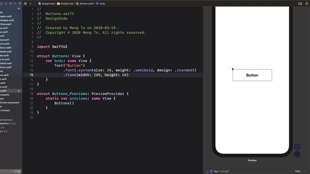 How to create Neumorphic buttons in SwiftUI смотреть онлайн