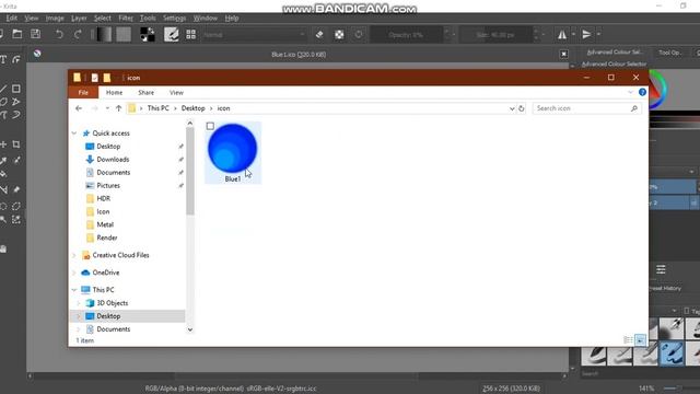 How to create Windows icon file in Krita смотреть онлайн