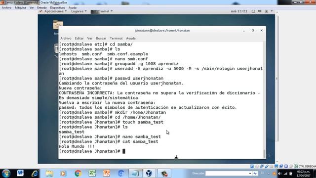 Instalacion y Configuracion de servidor samba en CentOS 7 смотреть онлайн