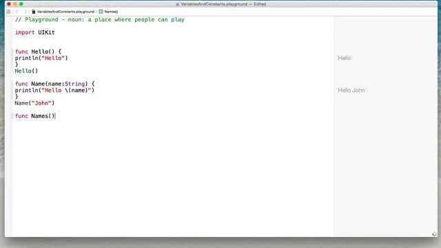 Learn IOS Development:5.Functions In  Swift.