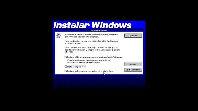 Instalación de DOS 6.22 y Windows 3.11 смотреть онлайн