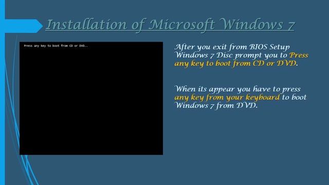MICROSOFT WINDOWS 7 INSTALLATION PART-1 || INSTALLATION OF WINDOWS 7 || STEPS TO INSTALL WINDOWS 7 смотреть онлайн