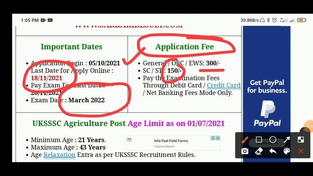 UKSSSC Various Agriculture Post Notification Out Apply Online For 423 Post 2021 || By Rakhi Diwaka смотреть онлайн