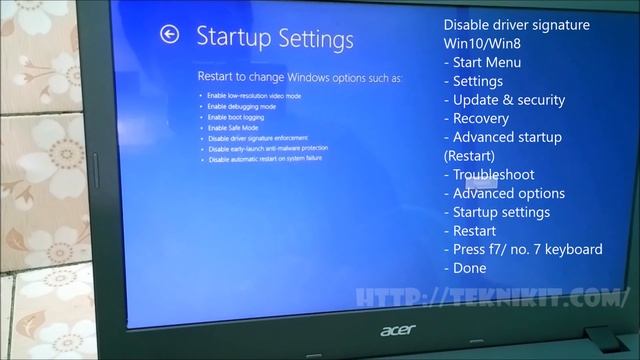 Cara Disable Driver Signature Enforcement Windows 10 Windows 8 смотреть онлайн