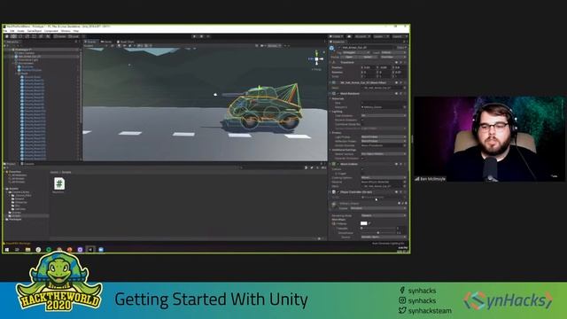 Getting Started with Unity [HACK THE WORLD 2020] смотреть онлайн
