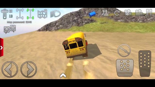 Off-road School Bus Mud Racing 3 Player 3D Driving Android Gameplay The Game - Off-road Outlaws смотреть онлайн