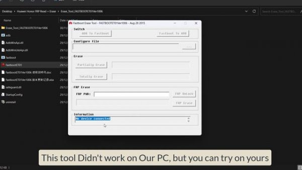 Huawei FRP Key Tool with Guide Videos