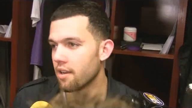 Jordan Farmar on his first game back from knee surgery смотреть онлайн