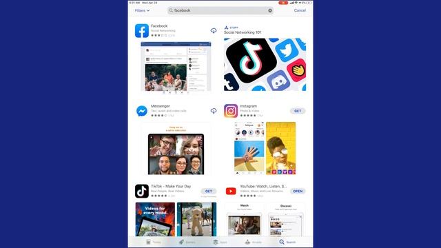 How To Download Facebook - Apple Device смотреть онлайн