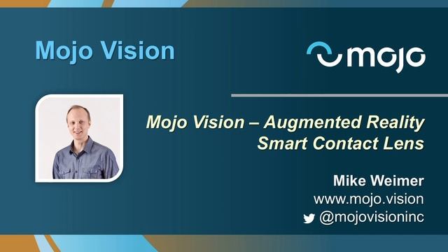 2020 NASA iTech Cycle I Forum - Mojo Vision смотреть онлайн