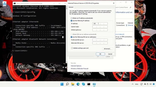 Cambiar la dirección IP Windows 11 cmd смотреть онлайн