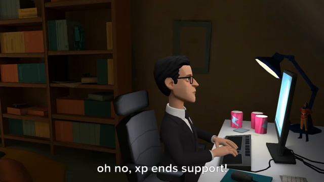 Joey Upgrades to Windows 10 (a.k.a XP End of Life) смотреть онлайн
