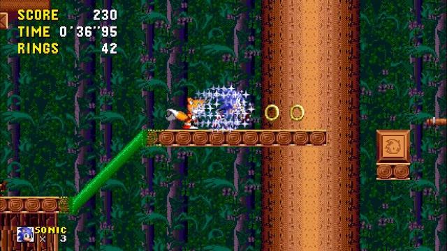 Sonic 1 Forever - Wood Zone All Stages смотреть онлайн