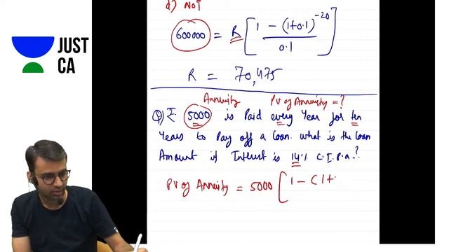 Time Value of Money | Time Value of Money Miscellaneous | Just CA - Foundation | CA Rajgopal Sanghi смотреть онлайн