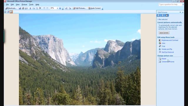 Compressing Photo Files Using Microsoft Office Picture Manager смотреть онлайн