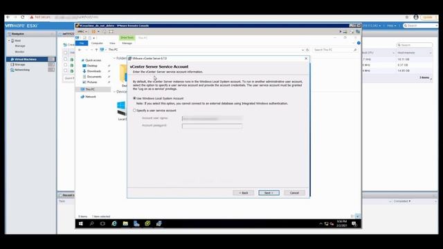 VMware vCenter server installation (Step by step guide) смотреть онлайн