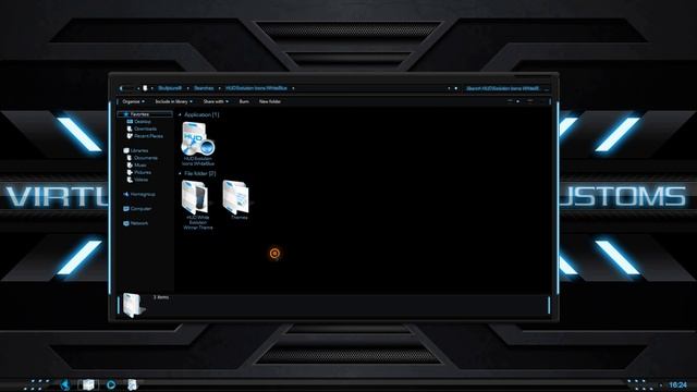 iPack HUD Evolution WhiteBlue Complete System Icons for Windows® Se7en 4K смотреть онлайн