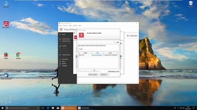Avira Free Antivirus - Vollständige Systemüberprüfung (2017) смотреть онлайн