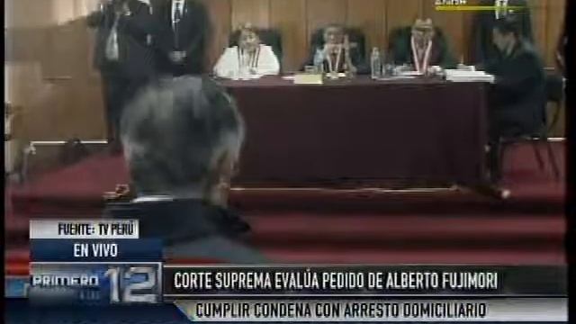 Declaraciones del expresidente Alberto Fujimori смотреть онлайн