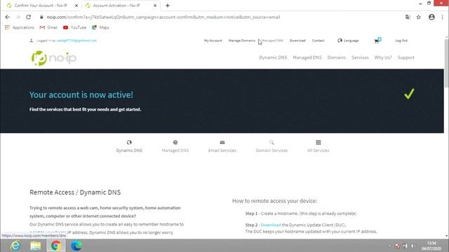 HOW TO OPEN NO IP ACCOUNT & GET FREE STABLE HOSTNAME смотреть онлайн