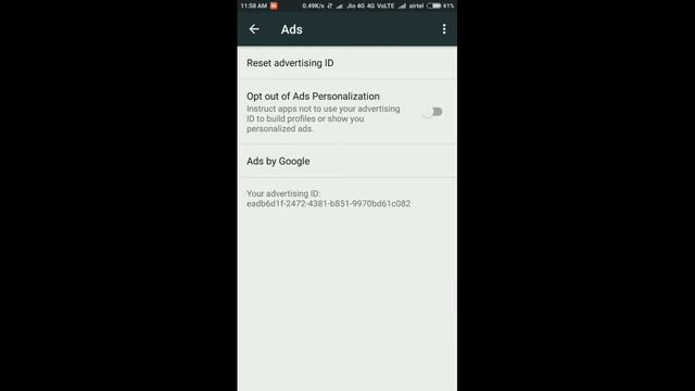 How to reset google ads id in android mobile смотреть онлайн