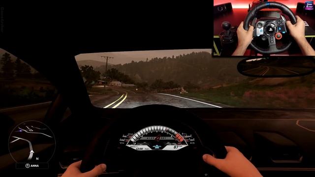 Realistic Huracan Evo POV Drive | Forza Horizon 5 - Logitech G29 смотреть онлайн